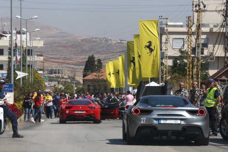 Ferrari Panorama Lebanon 2016 Ride